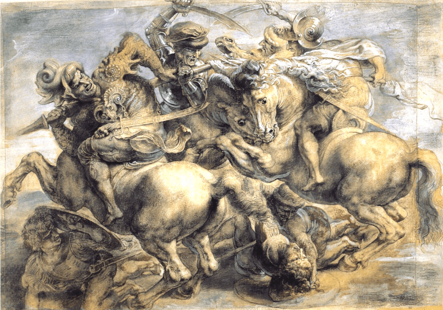 Battle of Anghiari Rubens - ZenART
