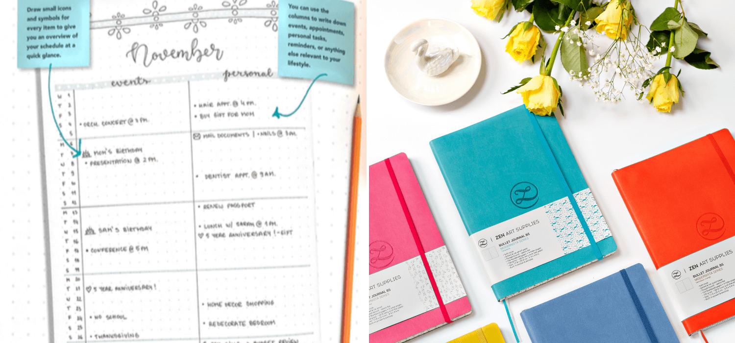 Mindful Journaling Top Tips for Beginners with ZebART Supplies