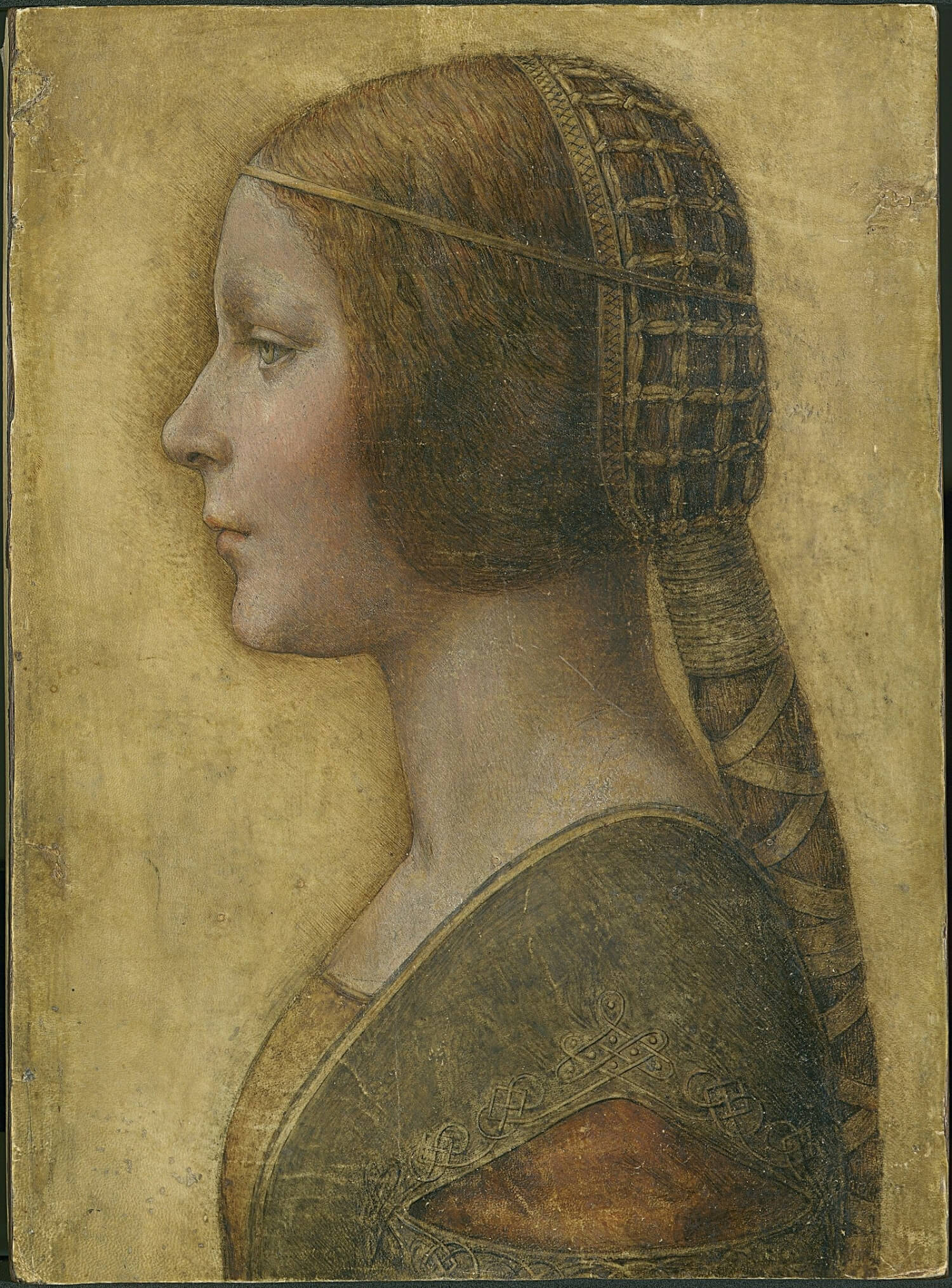 Da Vinci La Bella Principessa Famous portraits - ZenART