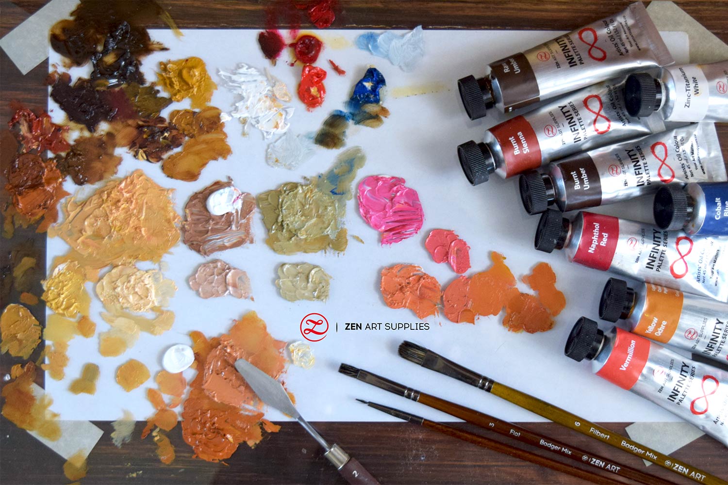 Oil Paint Mixing Guide - Understanding The Process – ZenARTSupplies