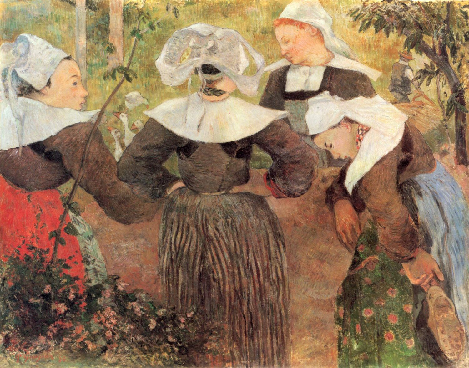 Four Breton Women (1886)