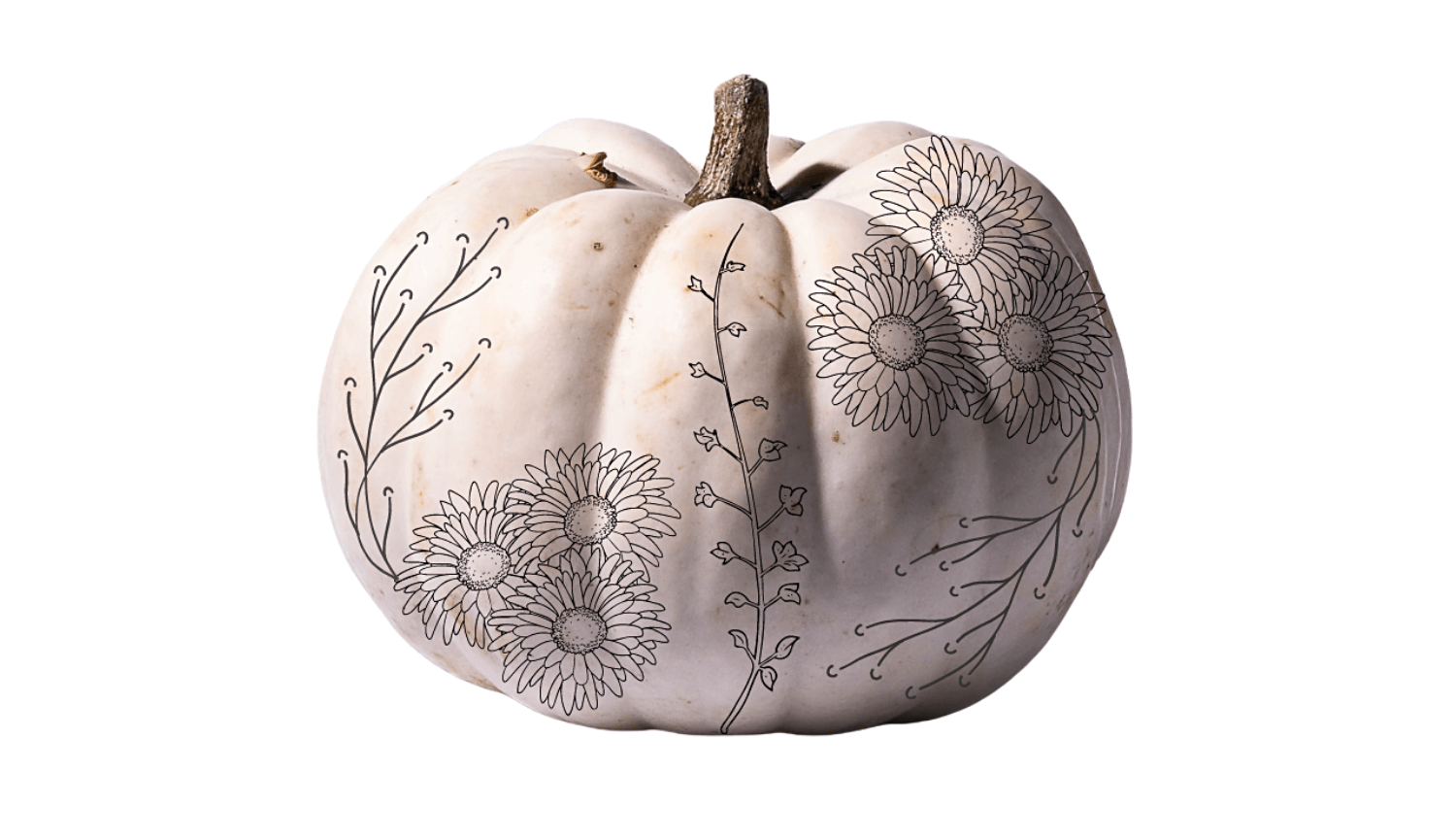 Halloween Painting Ideas - Lie rt pumpkin