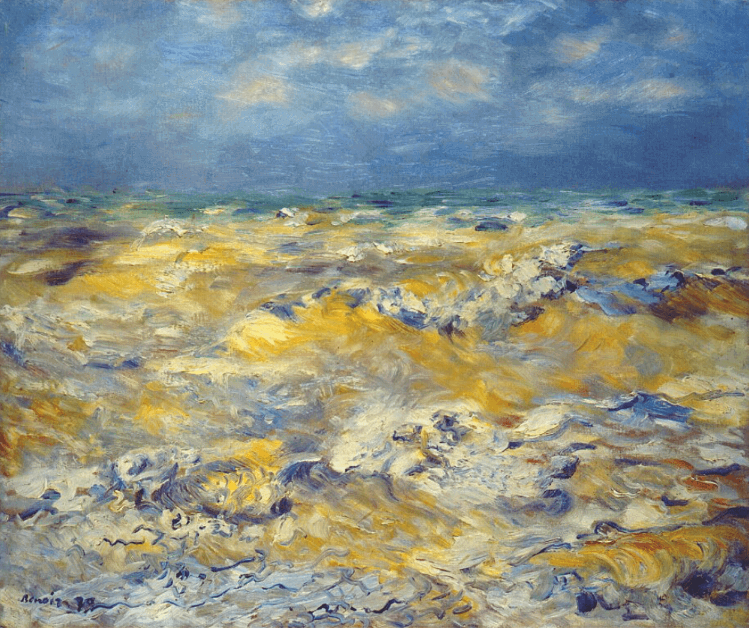Renoir - Seascape Painting - ZenART Supplies