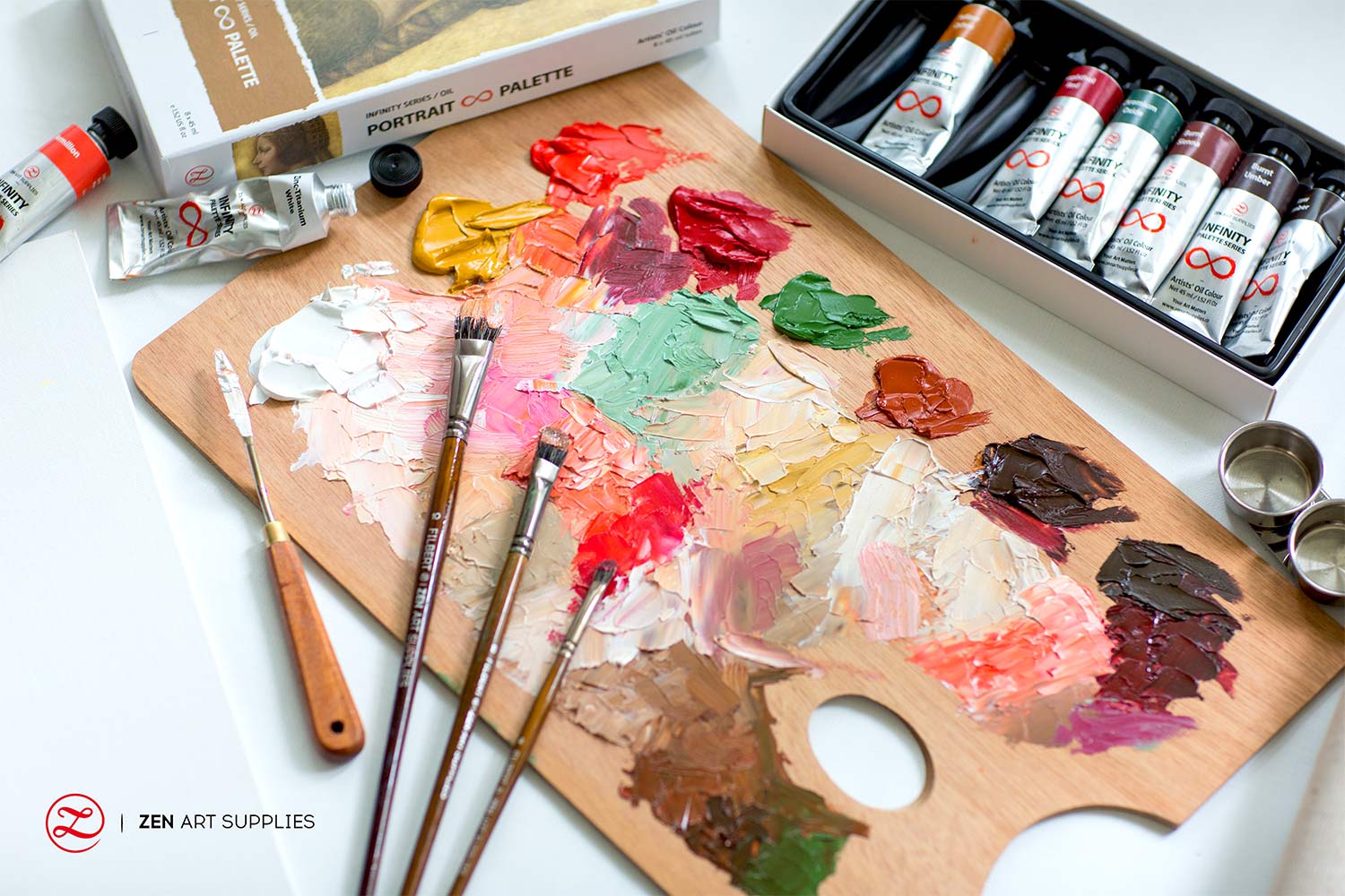Oil Painting Skin Tones – ZenARTSupplies