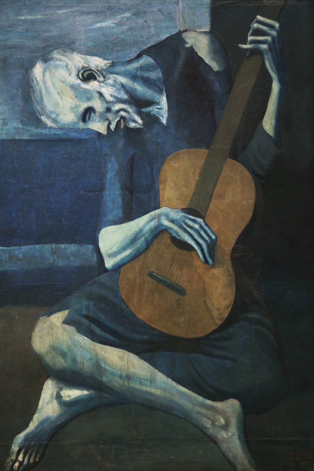 The Old Guitarist (1904) Pablo Picasso