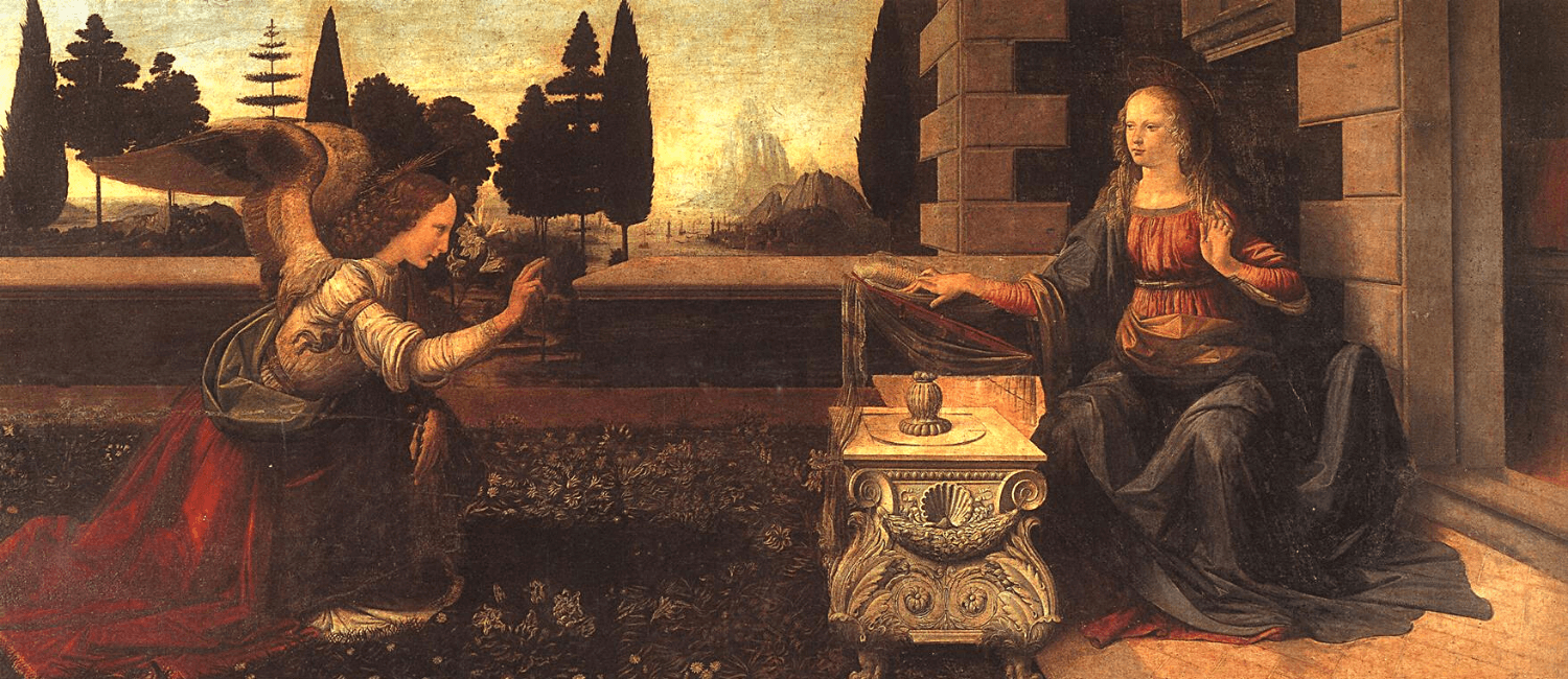 Da Vinci The Annunciation