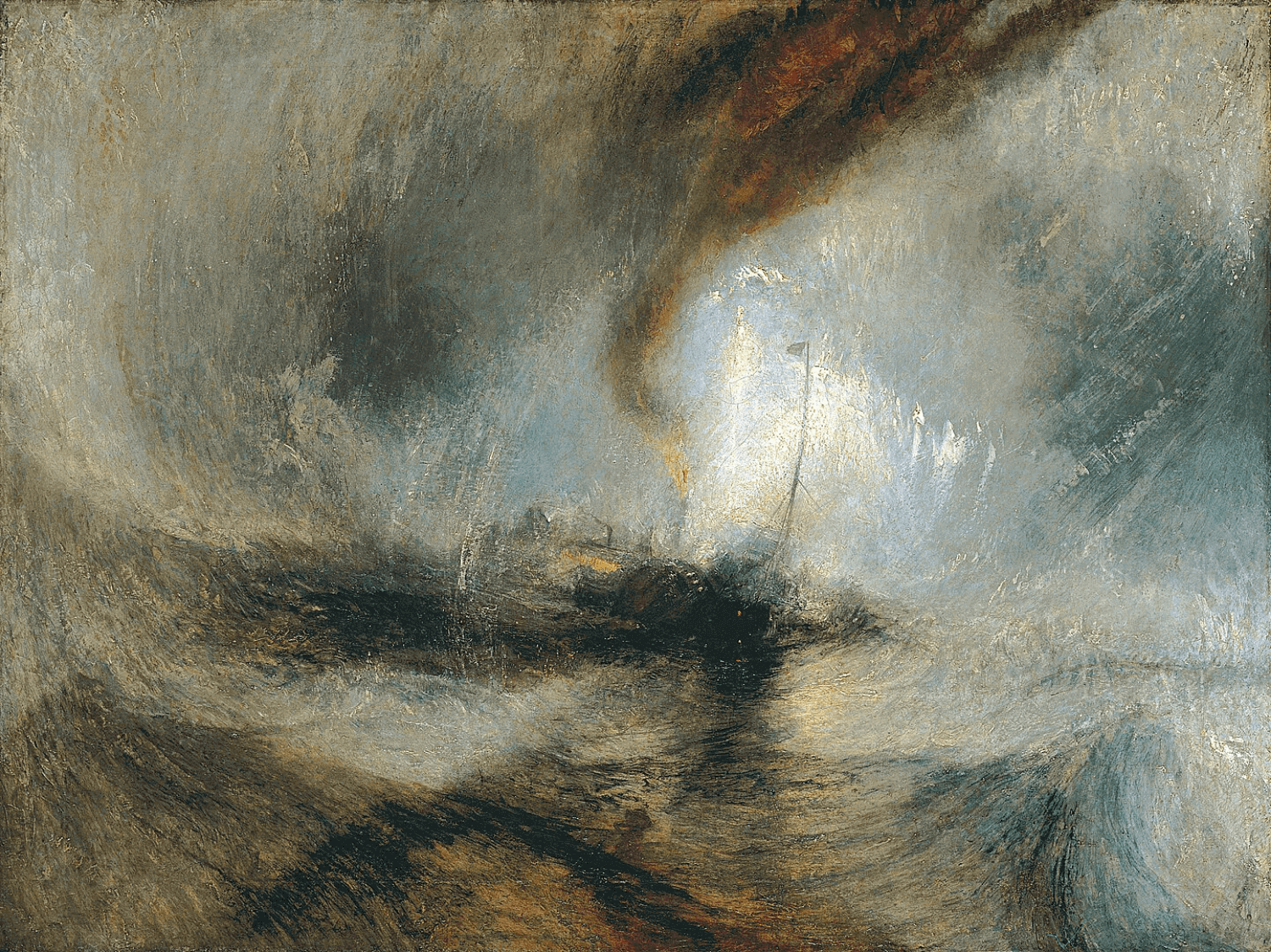 Snow Storm - JMW Turner - ZenART Supplies Art History