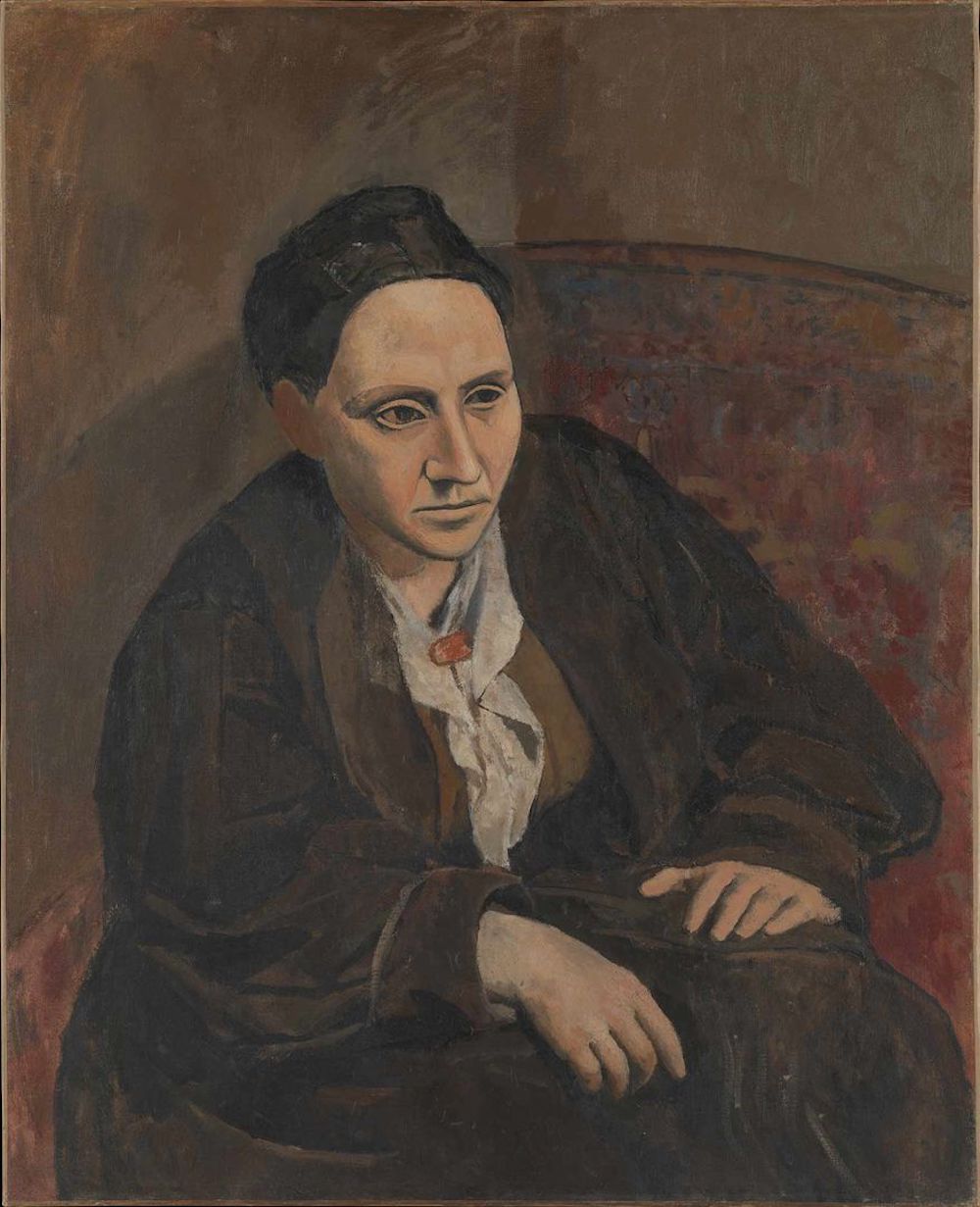 Portrait of Gertrude Stein (1906) Pablo Picasso