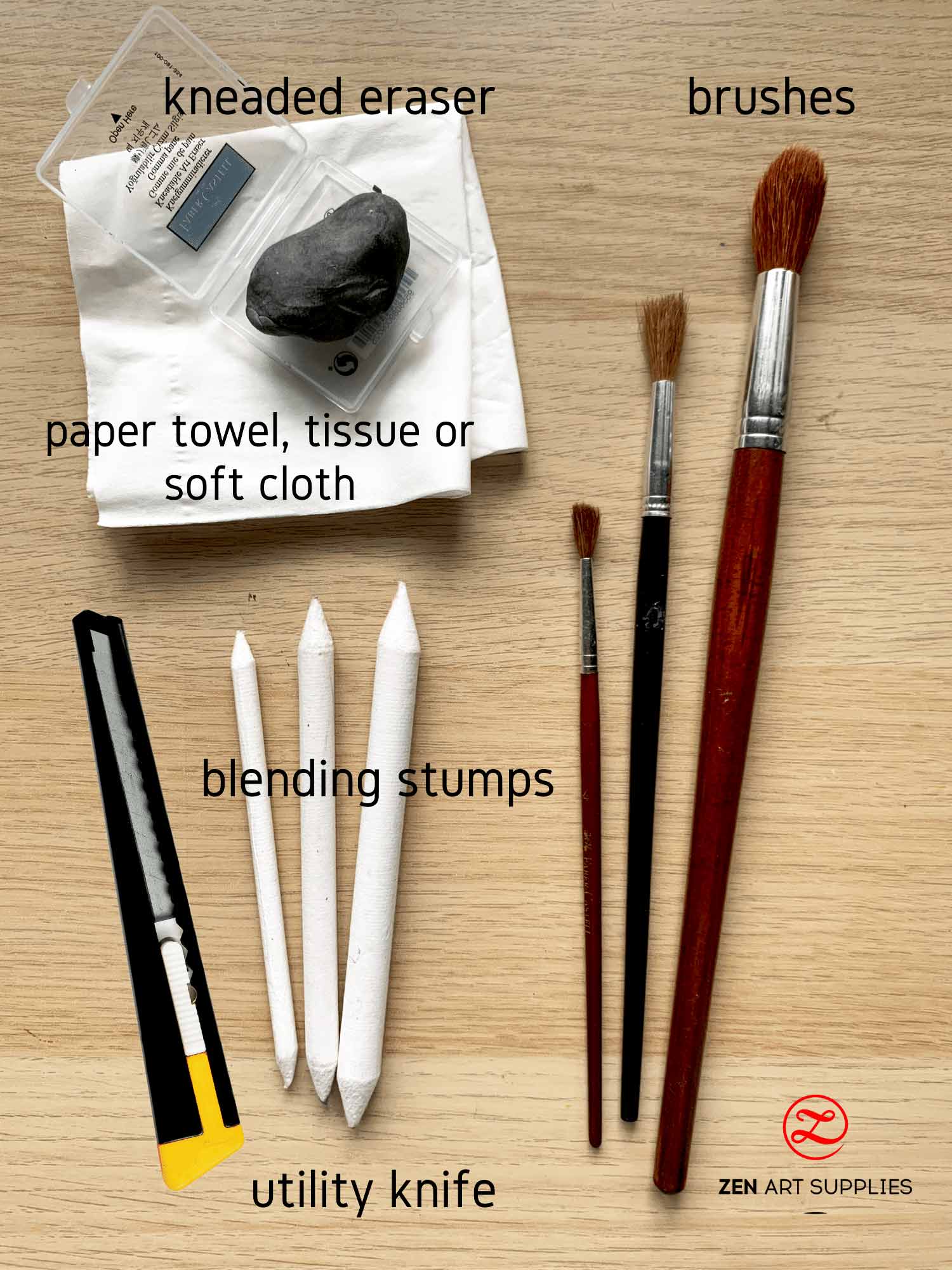 What's That Paper Stump For? Our Charcoal Art Kits Include