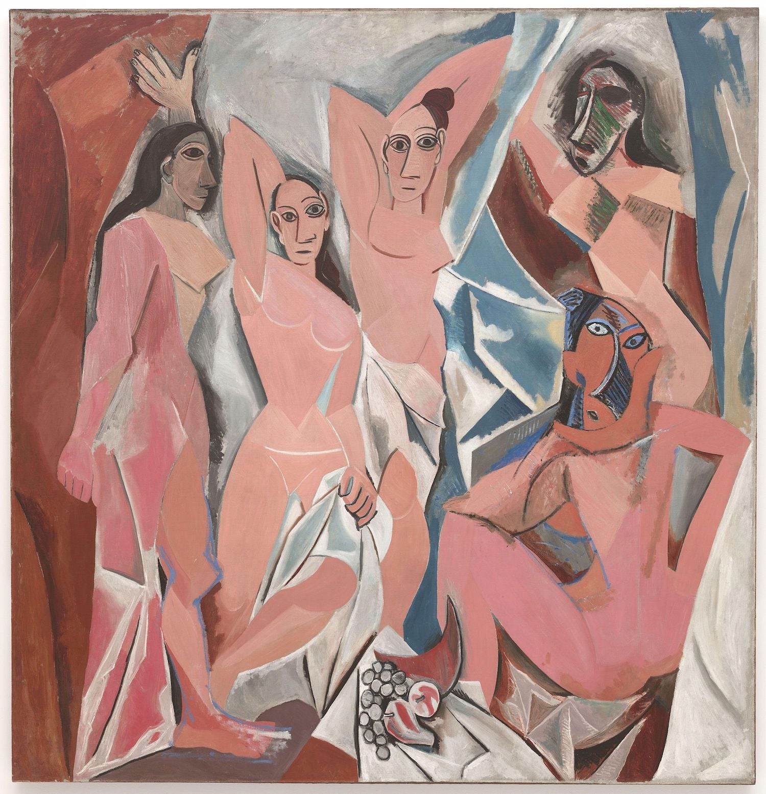 Les Demoiselles d’Avignon (1907) Pablo Picasso