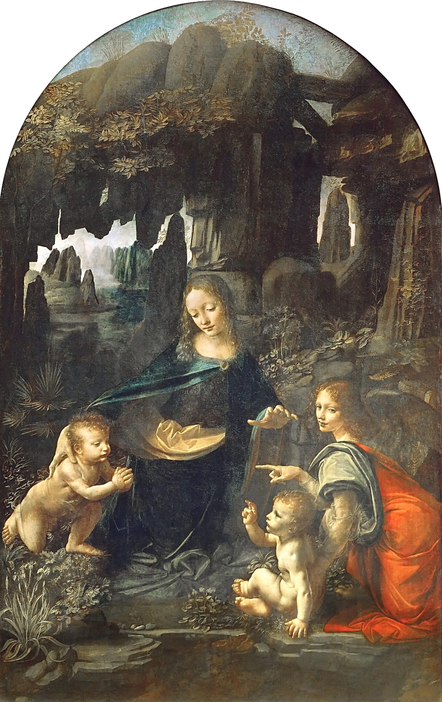 Da Vinci Virgin of the Rocks
