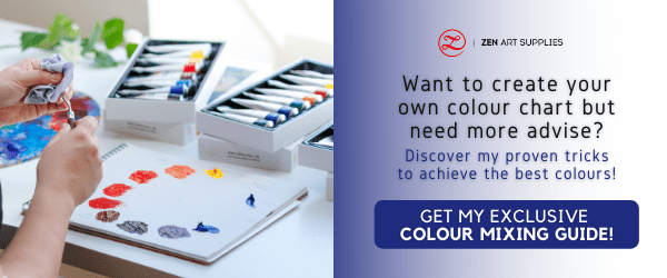 Creating Fabulous Colours With Oils (1) - COLOUR MIXING GUIDE