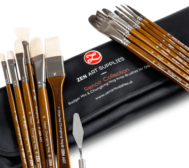 Gifts for artists paint brush set