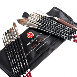 professional water media brushes, watercolor, Turner collection from ZenART Supplies