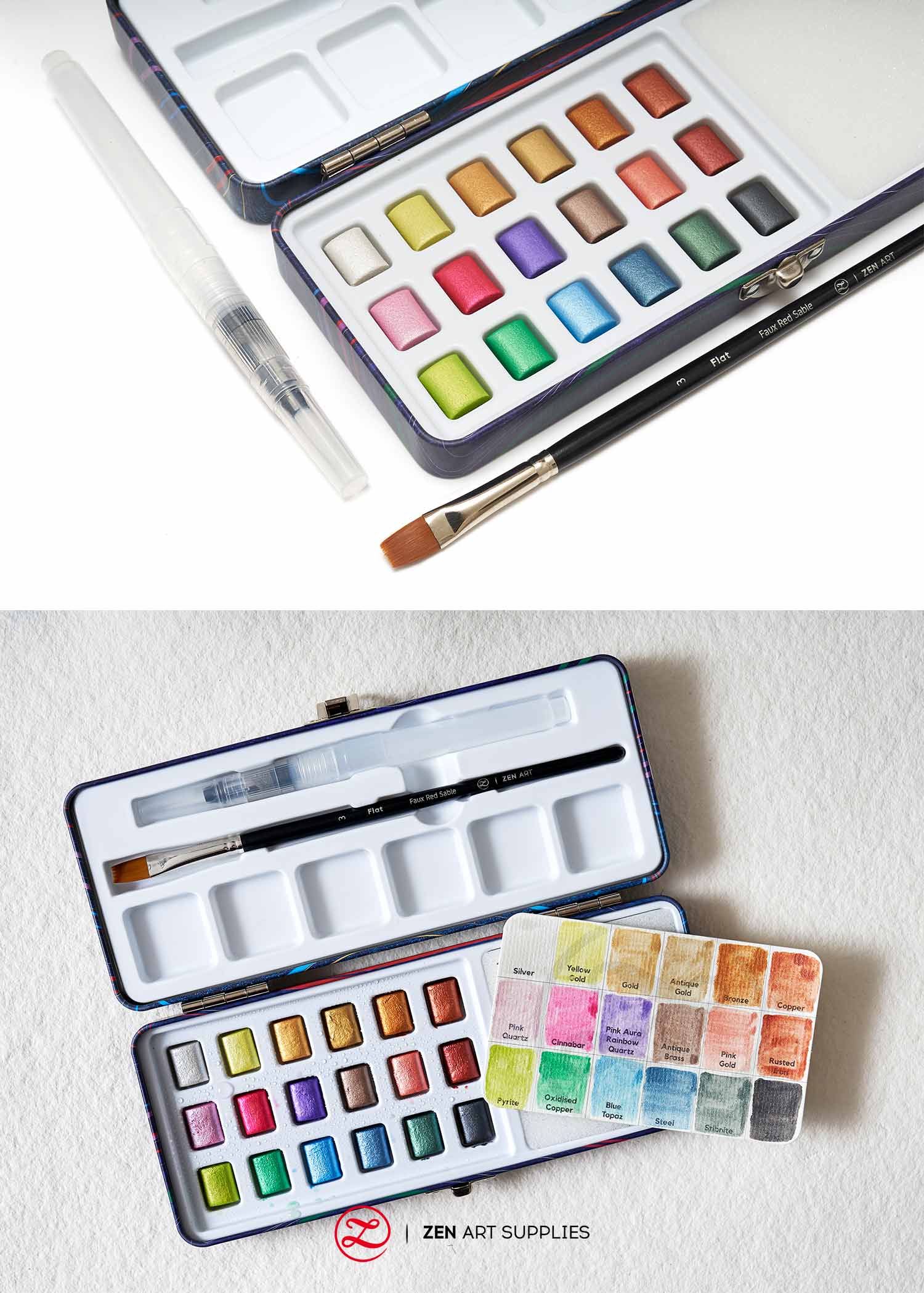 BEST Travel Watercolor Pallete?!? Extended Artistro Review 