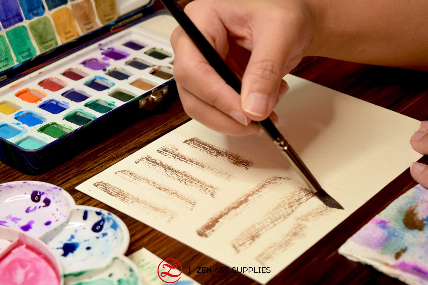 Watercolor Strokes - A Beginner's Guide – ZenARTSupplies