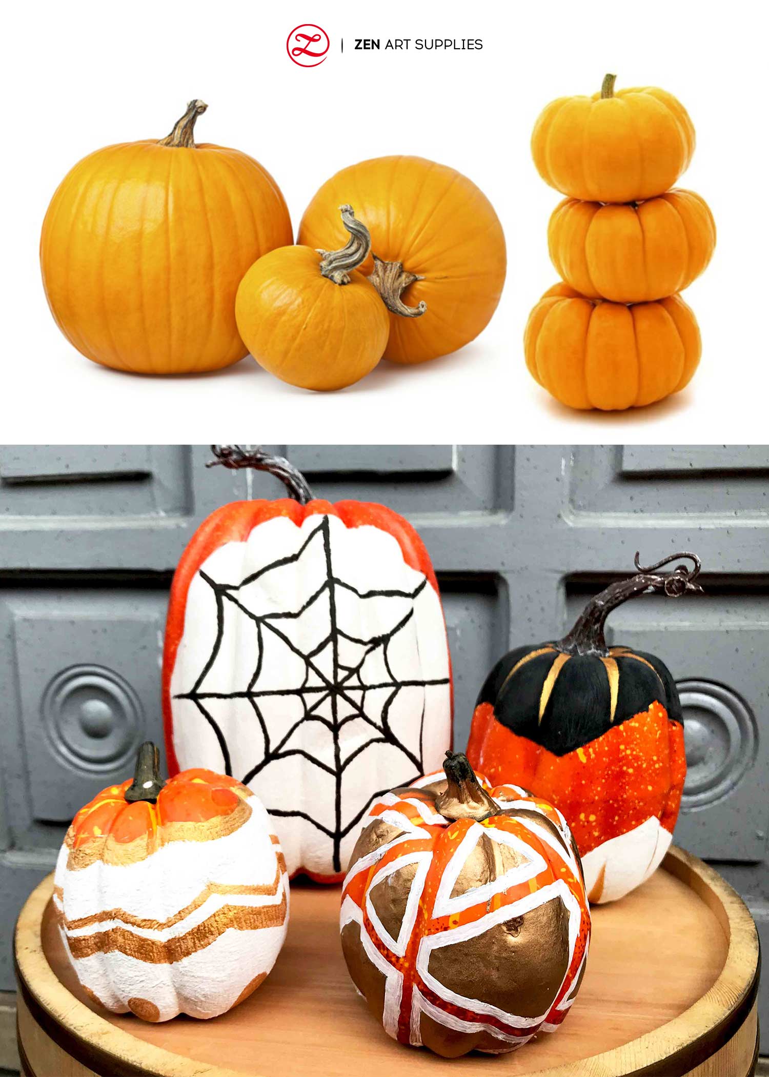 What Kind Of Paint To Use On Pumpkins – ZenARTSupplies