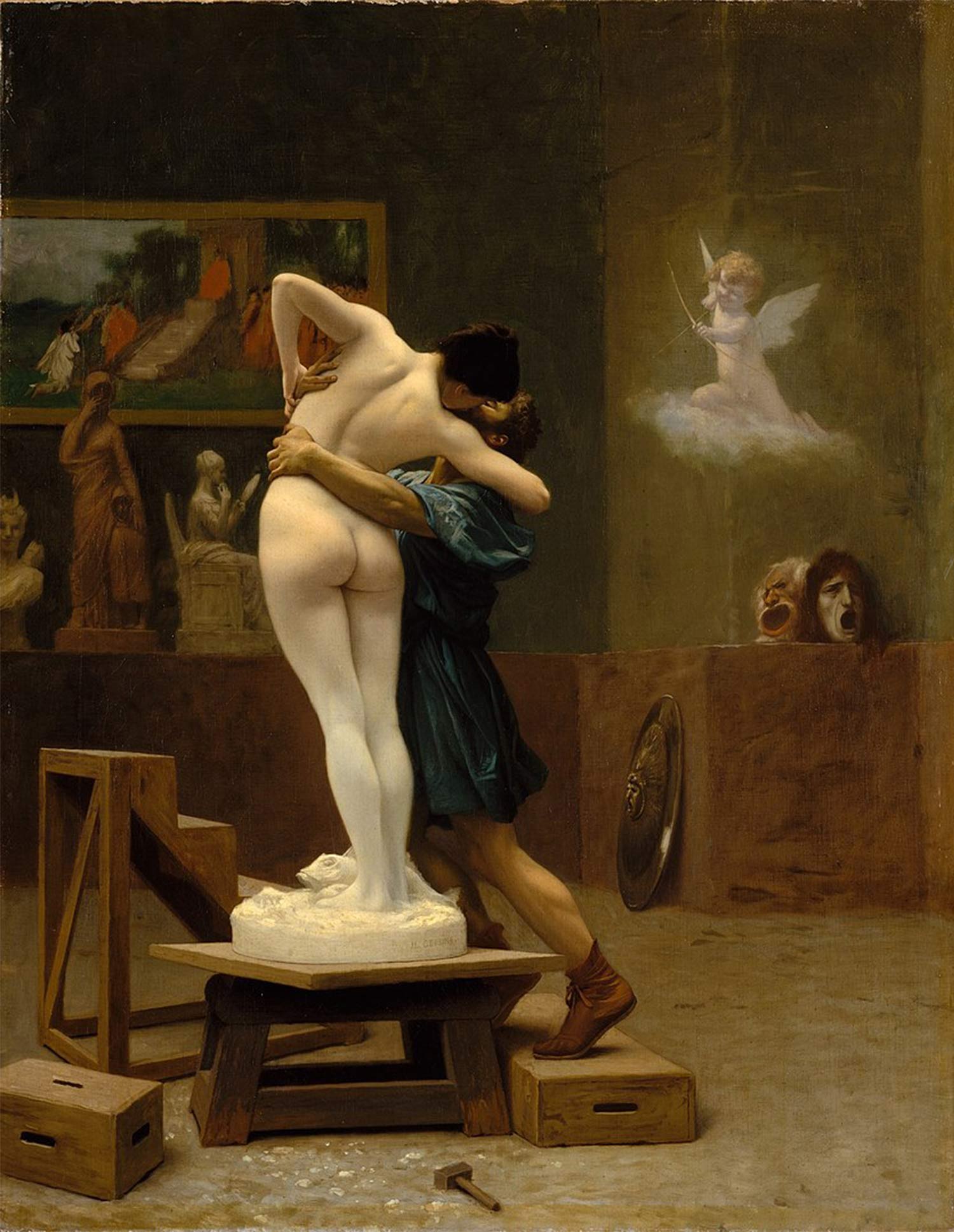 Pygmalion and Galatea, Jean-Léon Gérôme (1890)