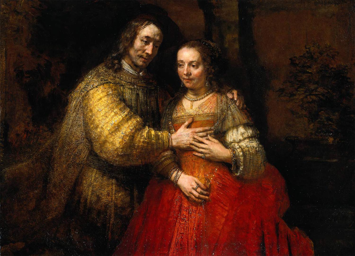 The Jewish Bride, Rembrandt (1665-69)