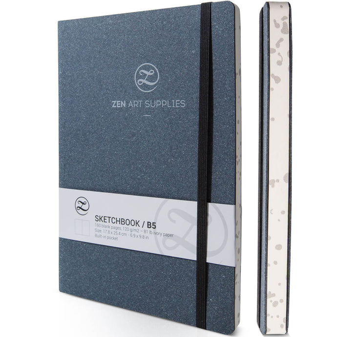 Zenacolor Complete Sketchbook Kit with Sketch Book A5