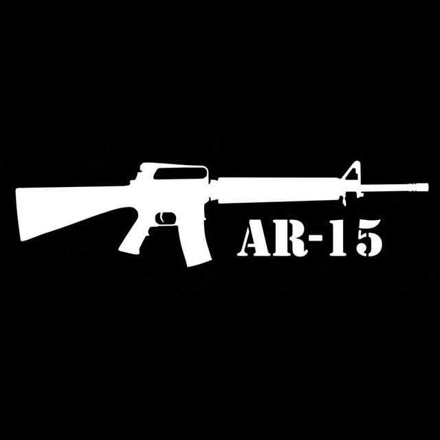 Ar 15 Car Sticker