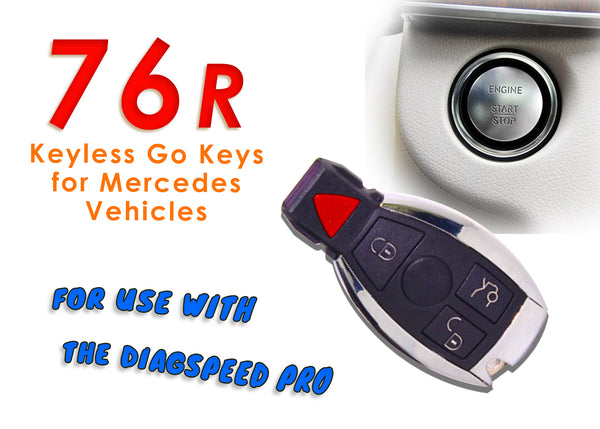Mercedes Keyless Go Keys (315MHz)
