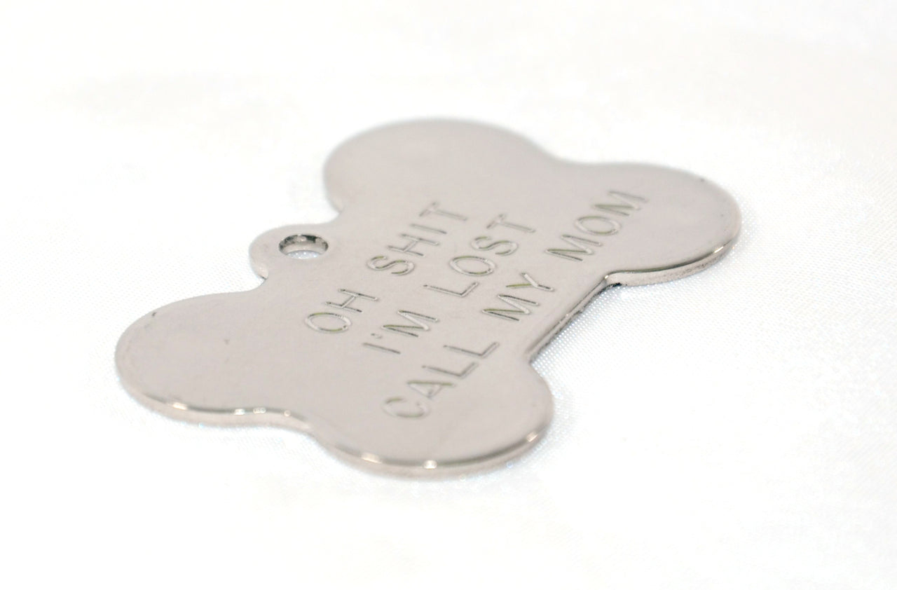 Bone Pet ID Tag – The Foggy Dog