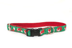 Red Foxes adjustable dog collar - Fox Valley Dog Collars