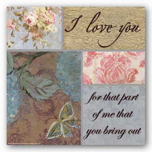 Shabby Chic: I love you for that by Smith-Haynes
