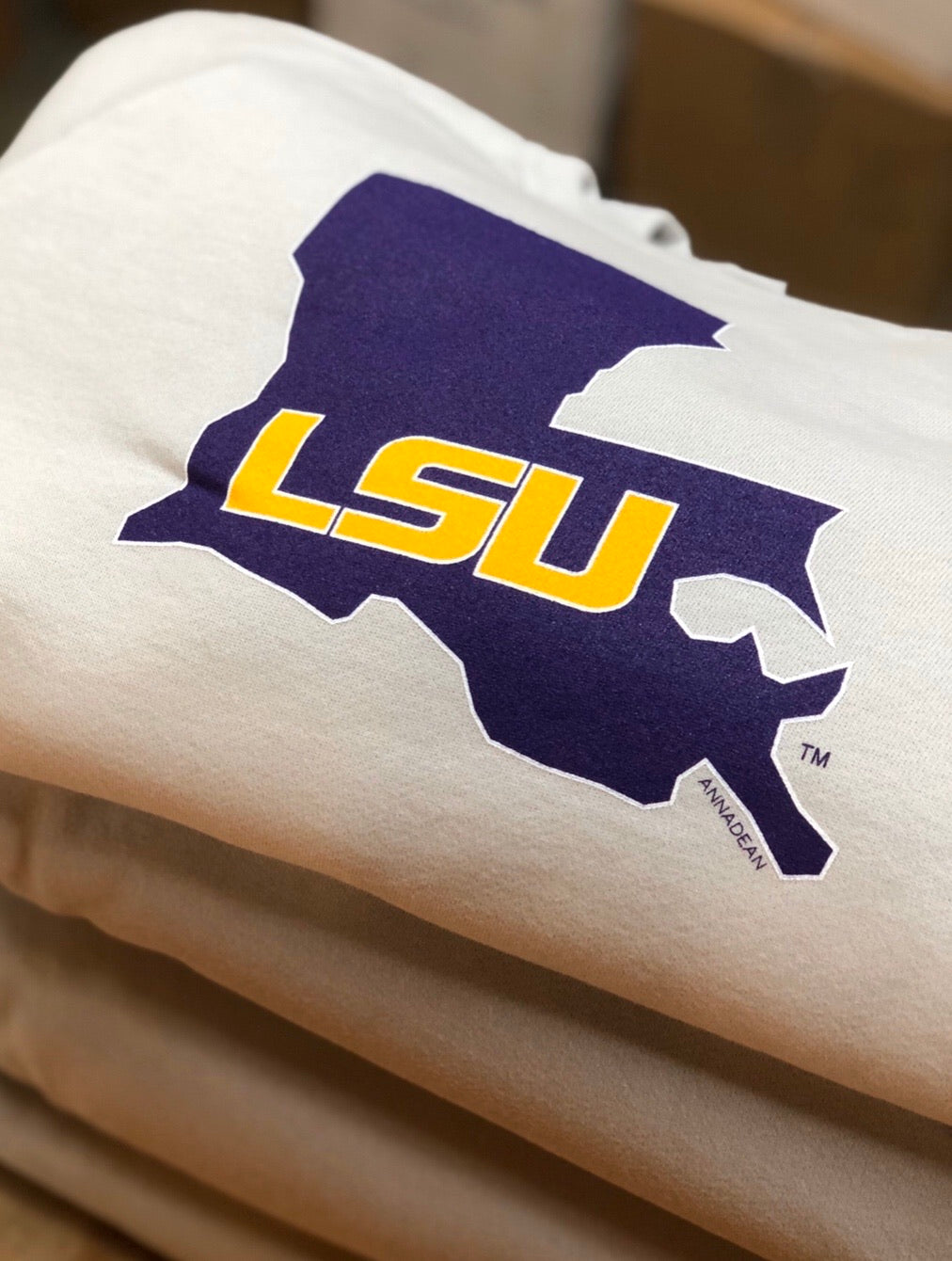 LSU Ladies Baseball Jersey – AnnaDean