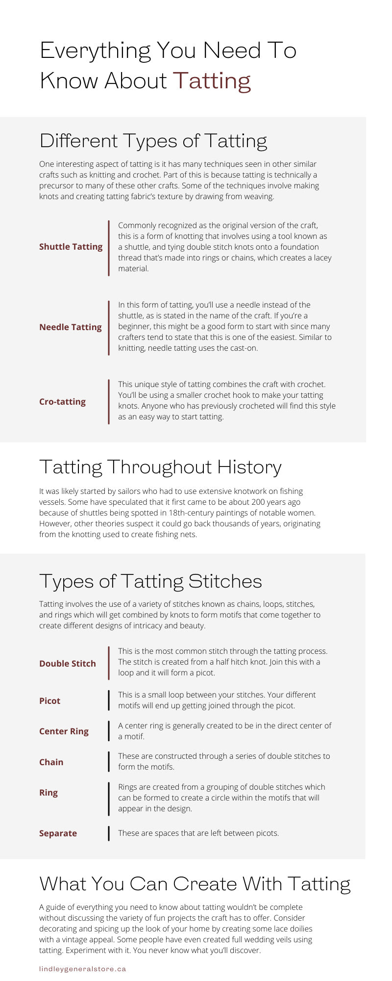 Everything You Need To Know About Tatting