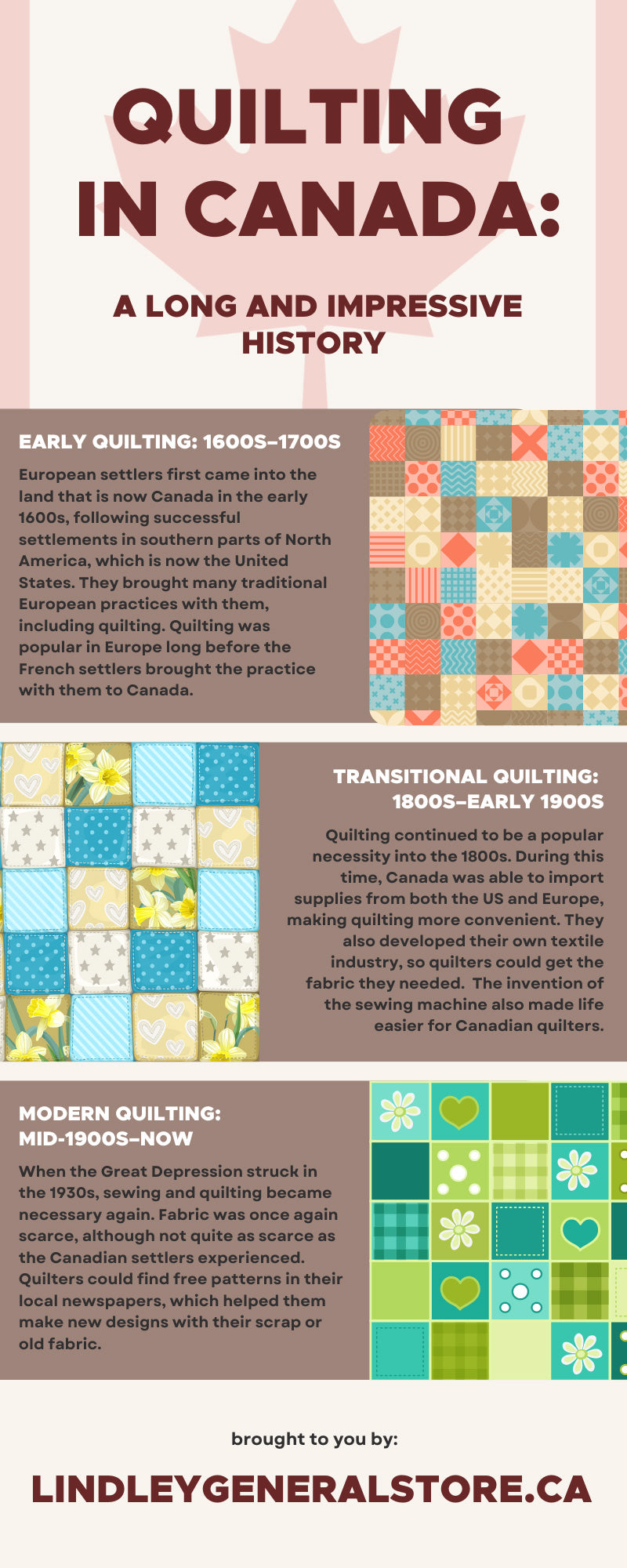 Quilting in Canada: A Long and Impressive History
