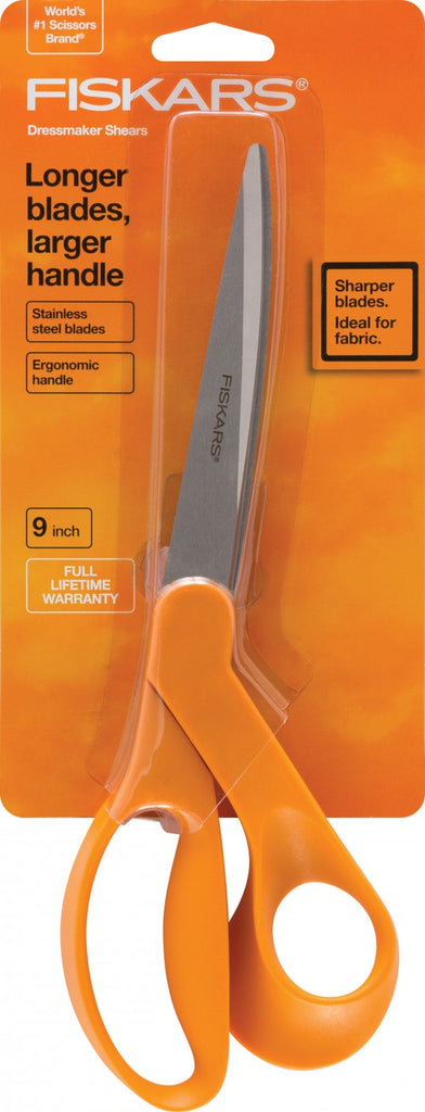 fiskars 9 inch heritage dressmaker shears