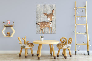 deer nursery decor boy
