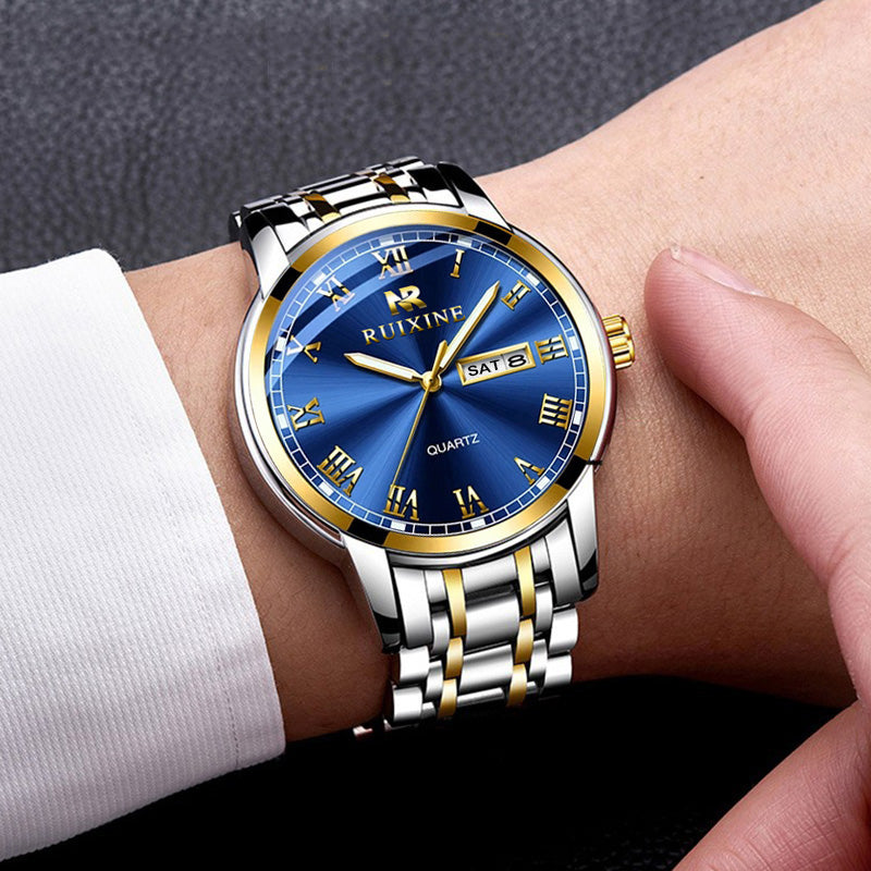 stainless steel wrist watch