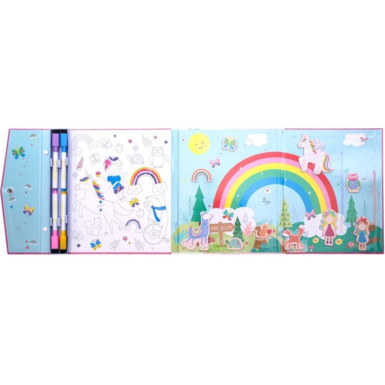 Floss & Rock Painting Pad - Rainbow Fairy