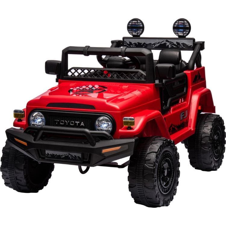 Image of Toyota FJ Cruiser 4WD 12V Ride On Toy Car Red