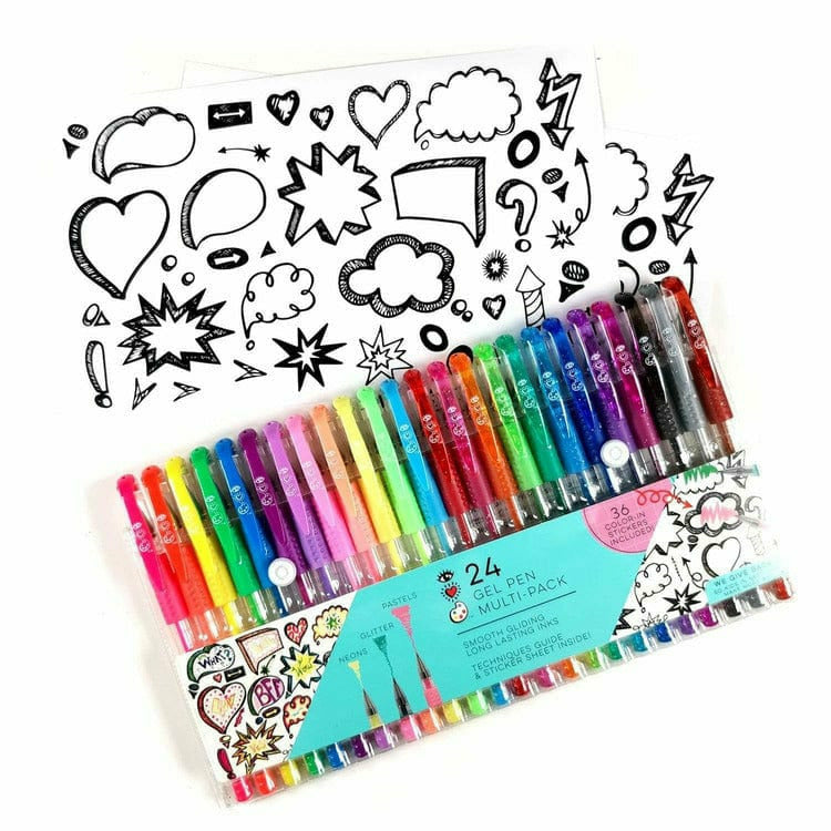  Bright Stripes iHeartArt Kids Art Set, Drawing and Coloring Kit  Includes Chunky Crayons, Stencil, Stickers, Fun Creative Children's  Activity Gifts Travel Set, Art On The Go Nature : Toys & Games