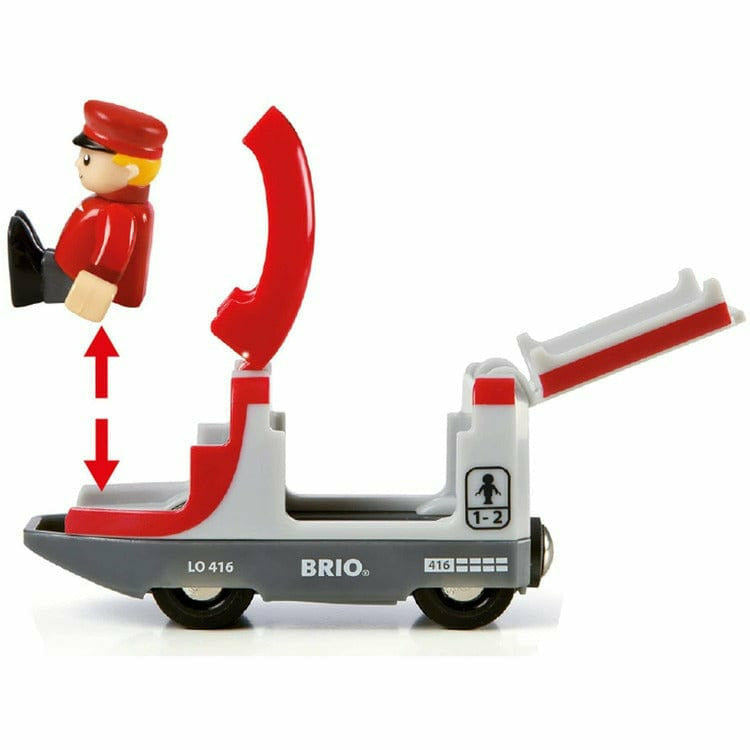 BRIO Red Travel Rechargeable Train