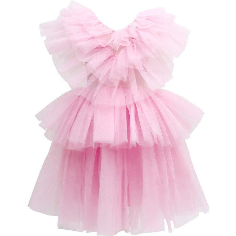 Image of Claris Ruffled Tulle Dress (5-6)