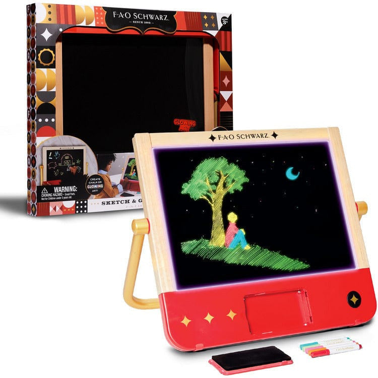 Fao Schwarz Sparkle Studio Light-Up Diamond Painting Starter Set