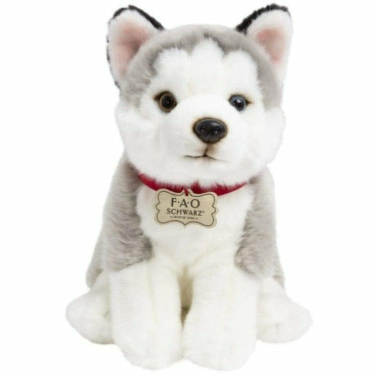 target husky stuffed animal