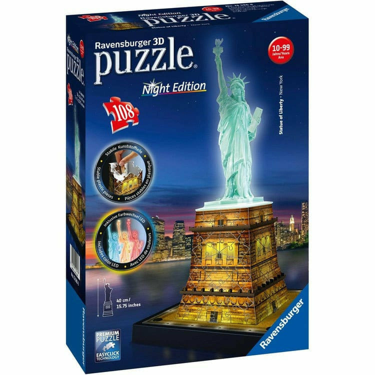 Puzzle 3D Tour Eiffel Night Edition - Ravensburger Puzzle 3d - Toys Center