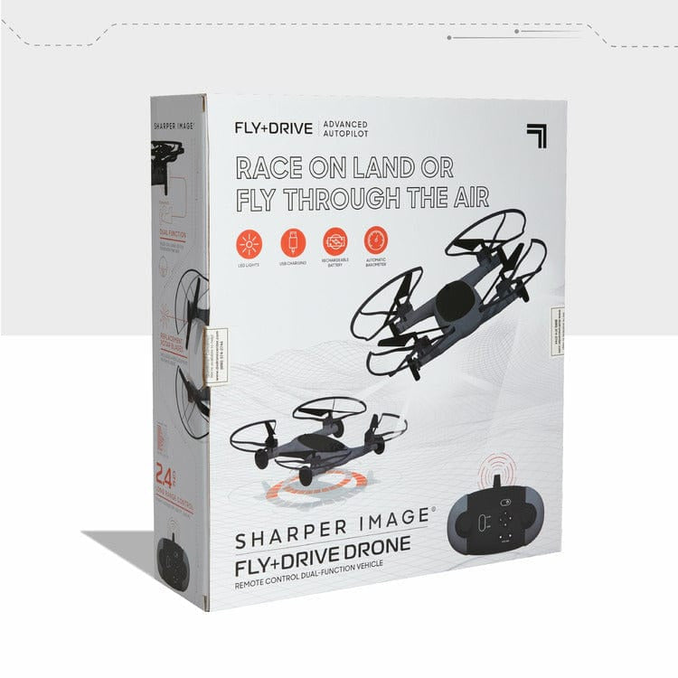 sharper image fly and drive drone