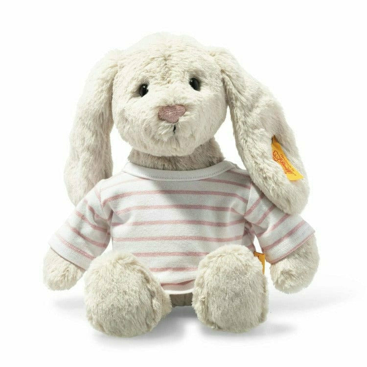 Steiff North America, Inc. Plush Hoppie Rabbit with T-shirt 10" Plush