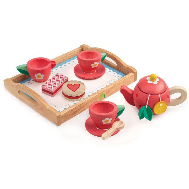 Fao Schwarz Hand-glazed Ceramic Tea Party Set - 9pc : Target