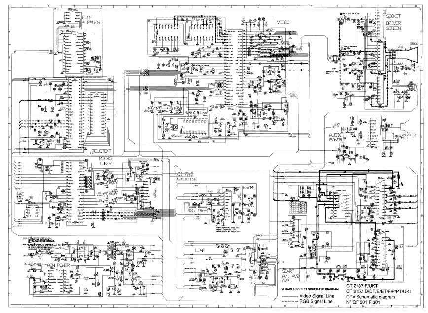 Akai 21ctu94bc схема