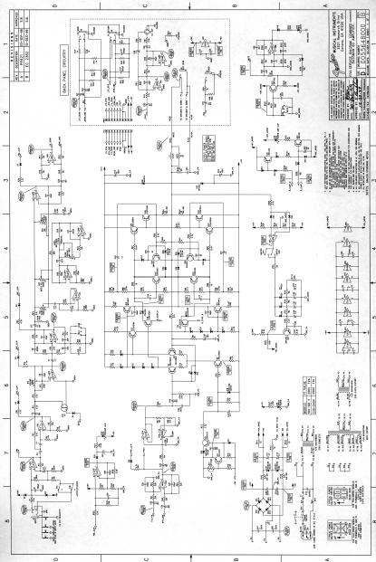 Fender Bassman 60 Amplifier Schematics Electronic Service Manuals 3824