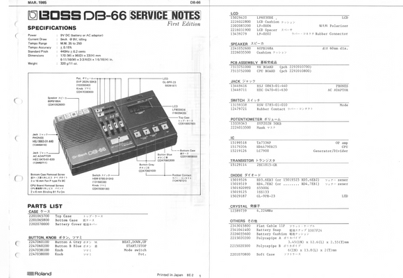 boss db66