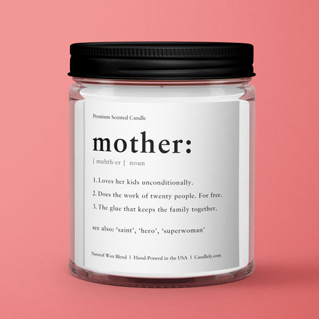 Gifts for Mom Best Mom Ever Candle Mother's Day Gifts Candles Aromatherapy  CandlesScented Candles Best Mom Ever Jar Candles for Christmas Birthday